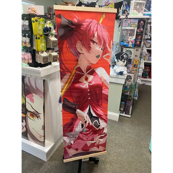 Puella Magi Madoka Kyoko Sakura Wall Scroll Tapestry Print On Synthetic Canvas - Picture 1 of 3